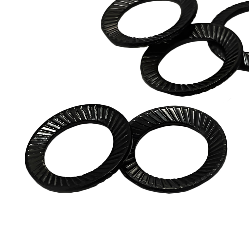 Arandelas de disco en relieve de doble cara