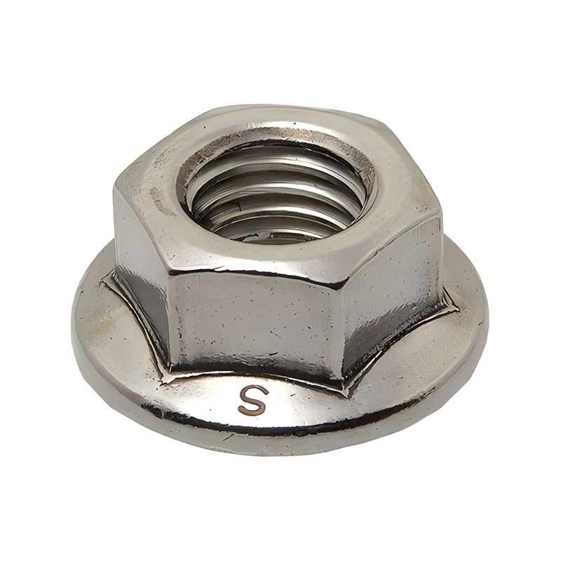 DIN 6923 Tuerca Hexagonal M8 Con Brida, Acero 8, Zinc