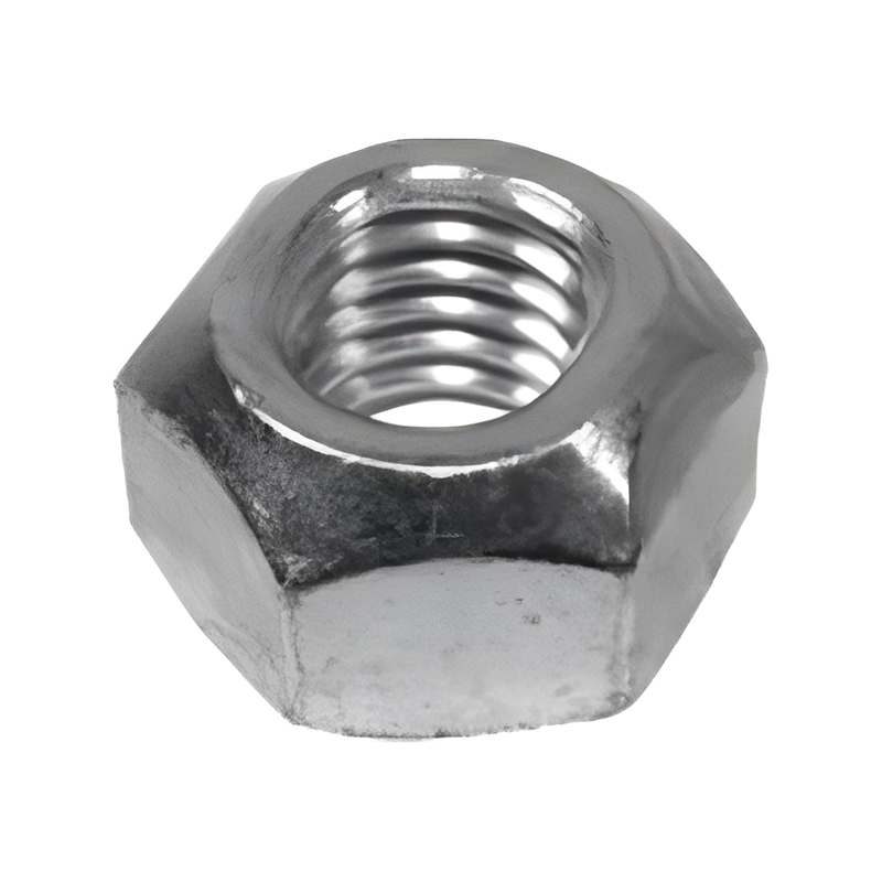 Tuerca totalmente metálica autoblocante hexagonal DIN 6925 M5, acero, zinc
