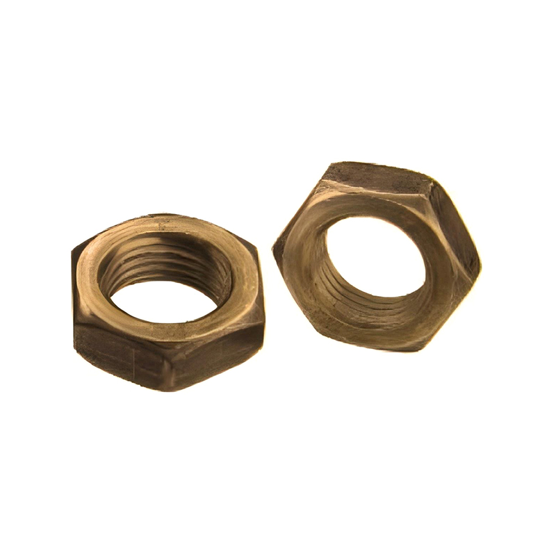 DIN 936 Tuerca M16 Baja, Hexagonal, Acero, Zinc 